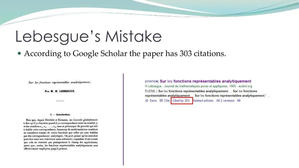 lebesgue s mistake 1