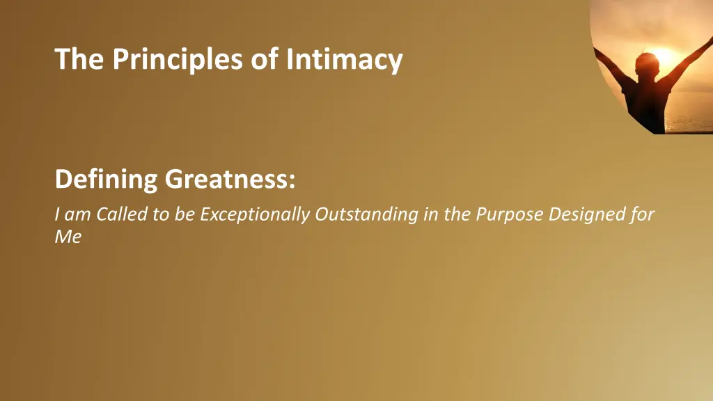 the principles of intimacy 1