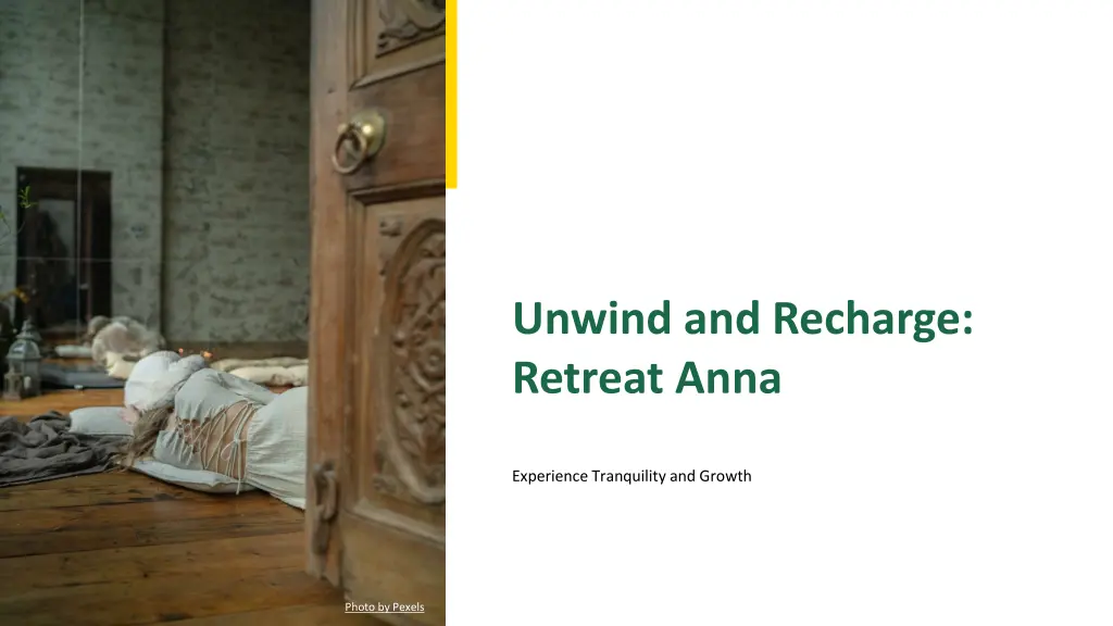 unwind and recharge retreat anna