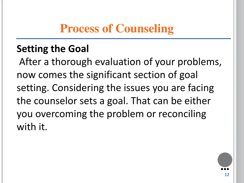 process of counseling 2