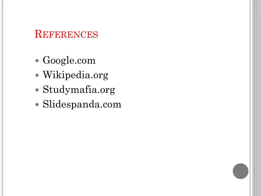 r eferences