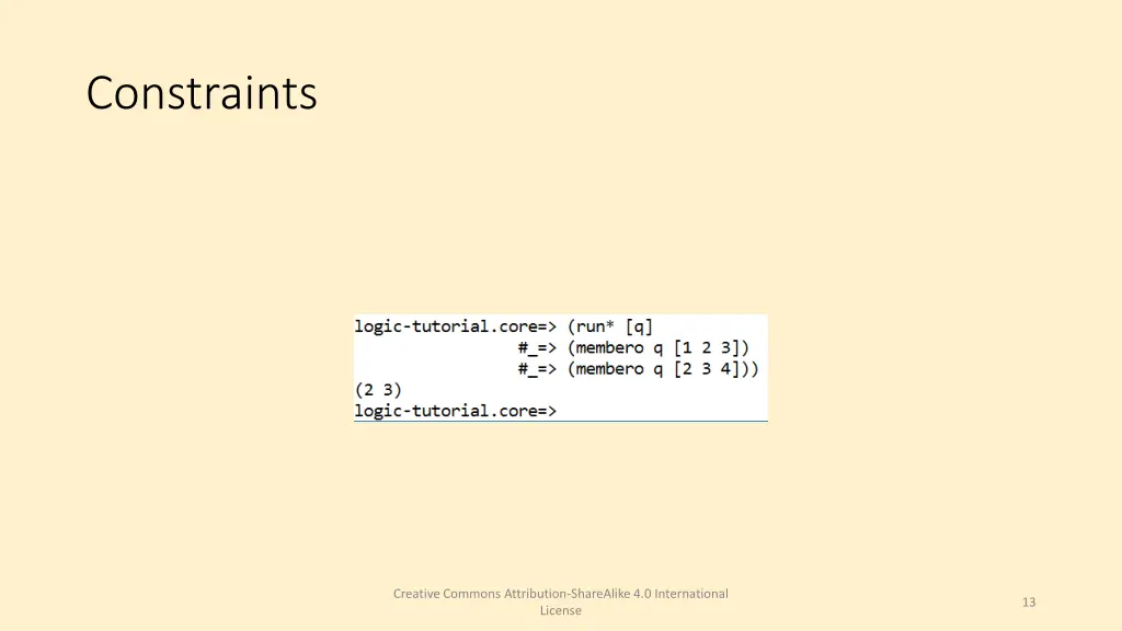 constraints 1