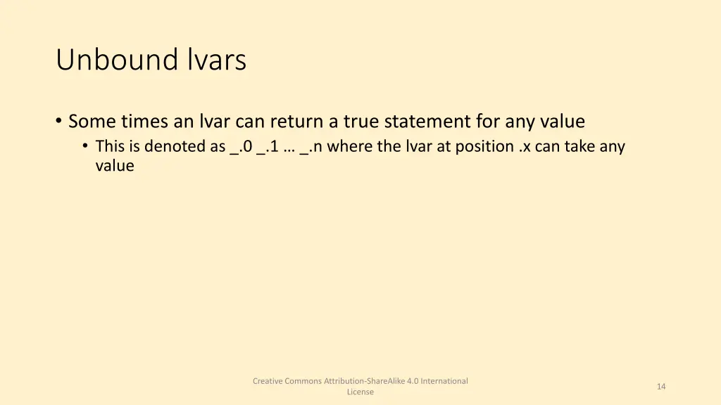 unbound lvars