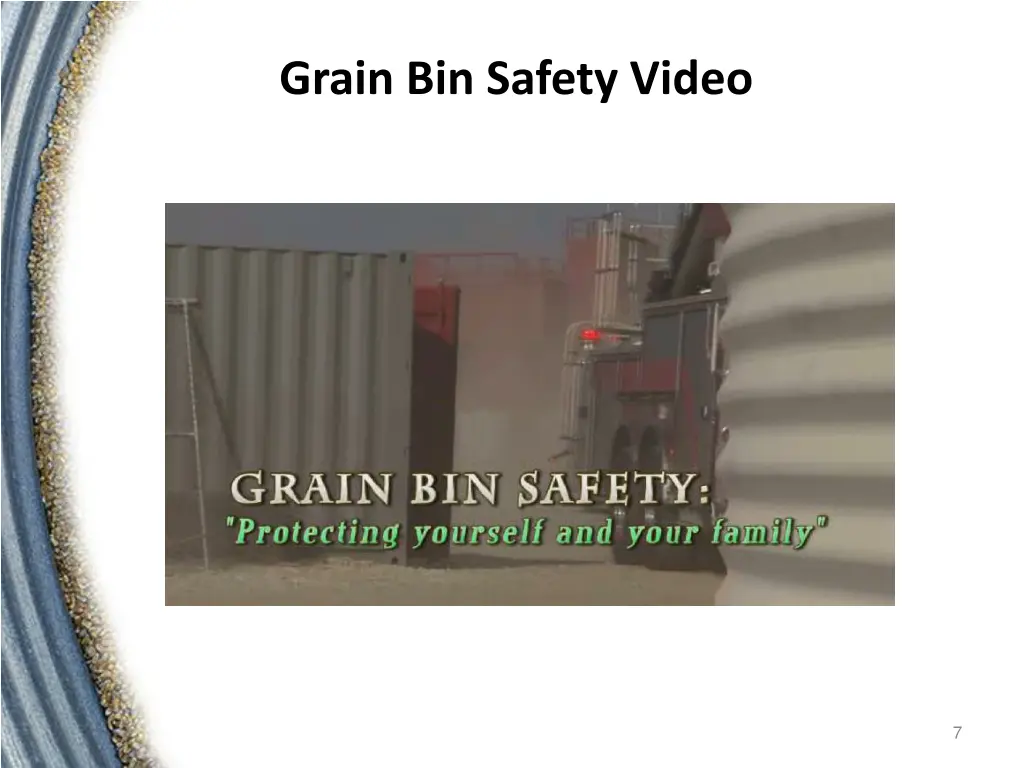 grain bin safety video