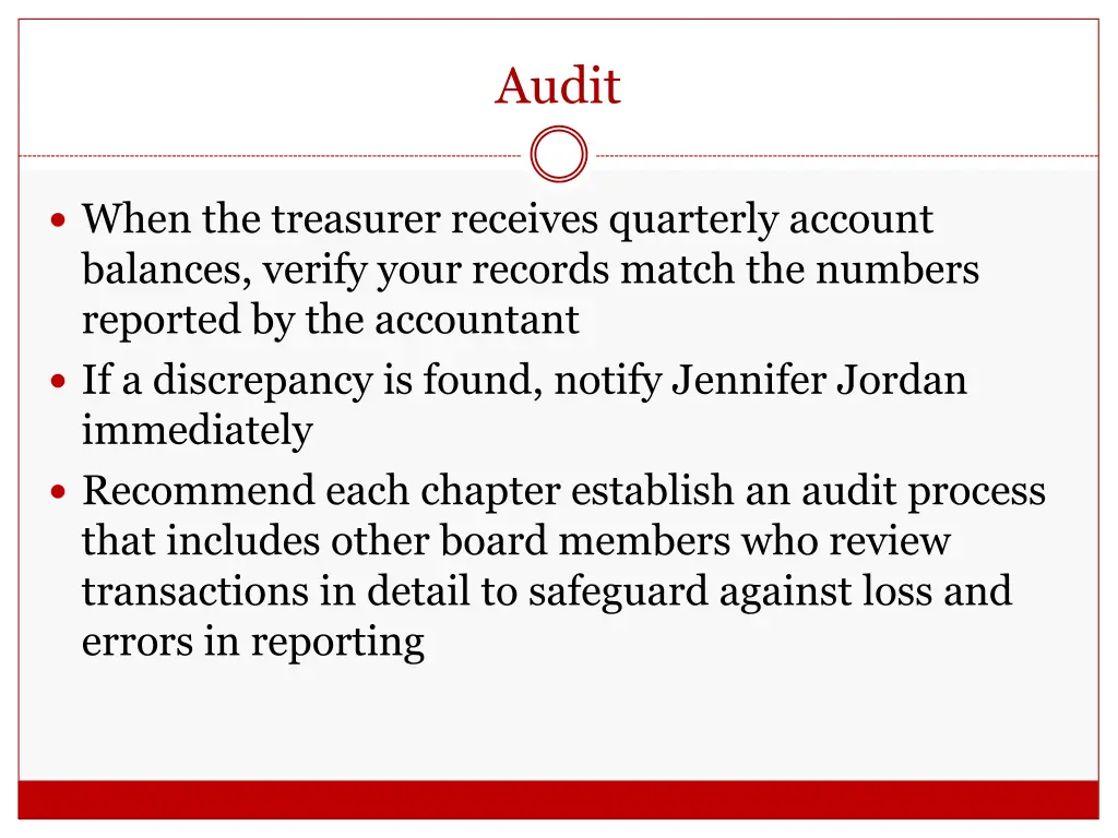 audit