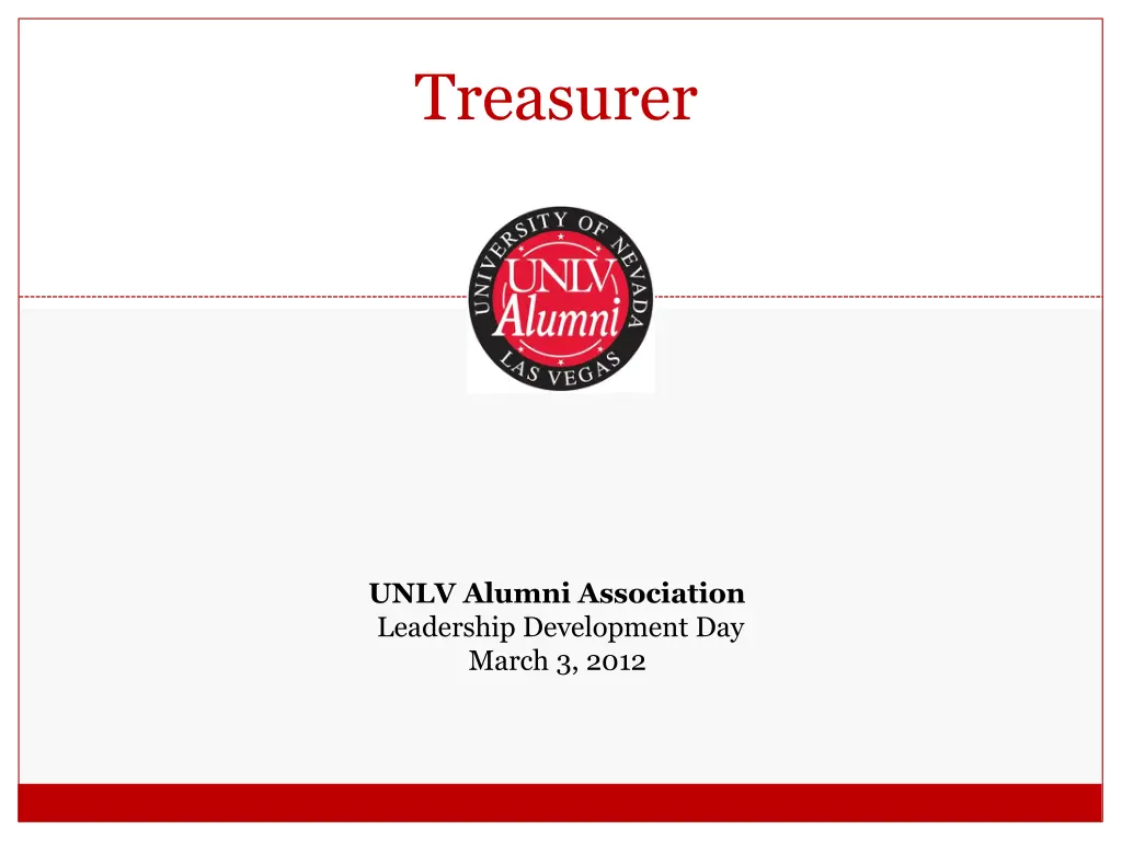 treasurer