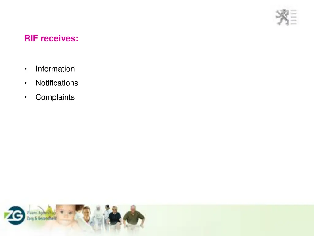 rif receives