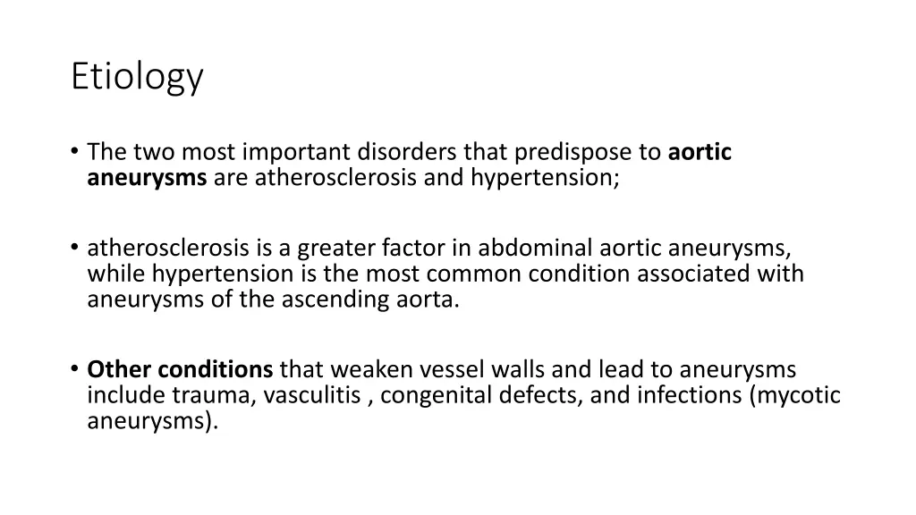 etiology 1