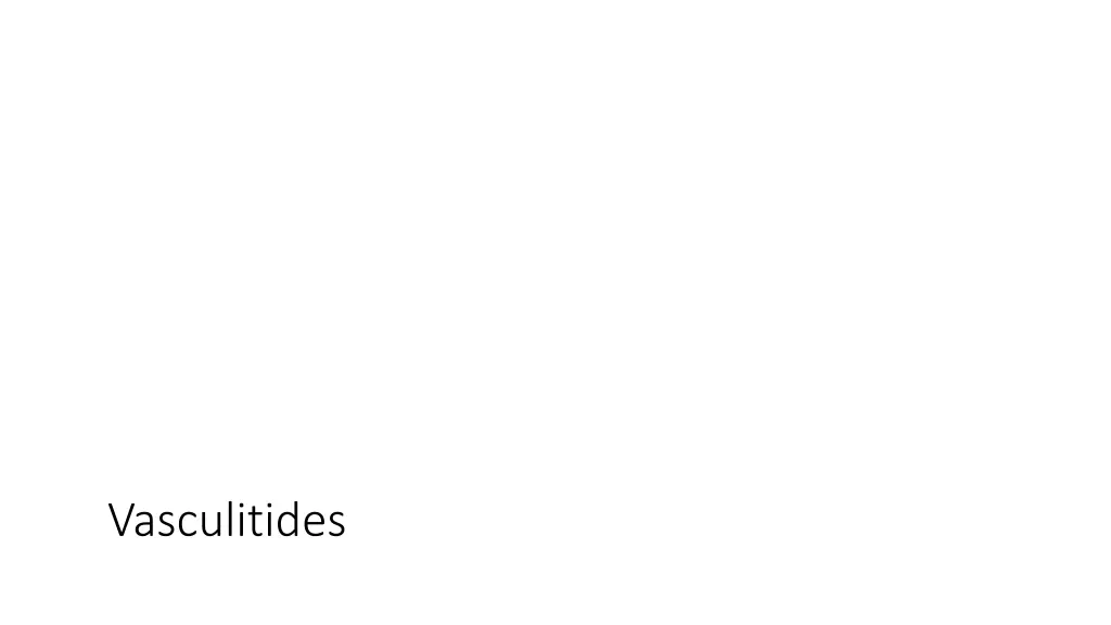 vasculitides