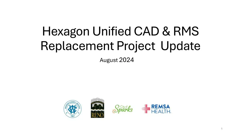 hexagon unified cad rms replacement project