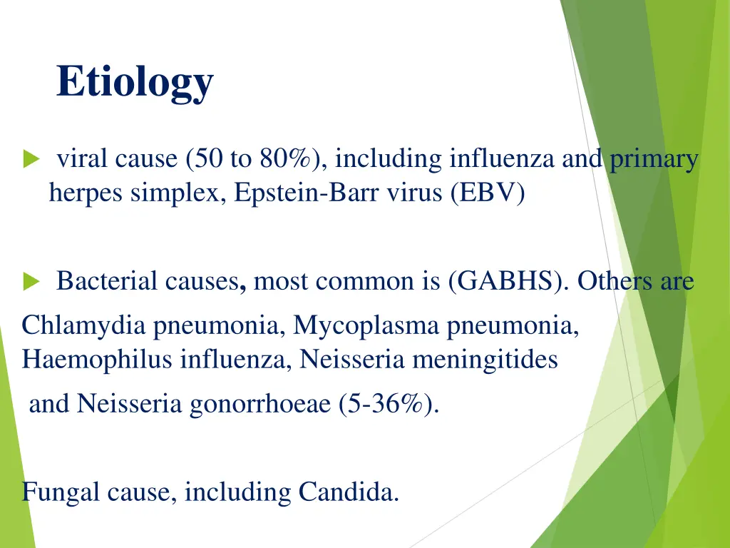 etiology
