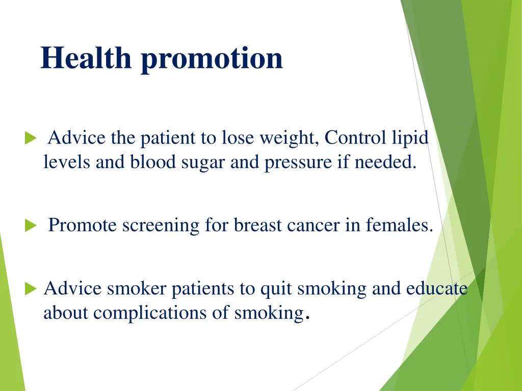 health promotion 1