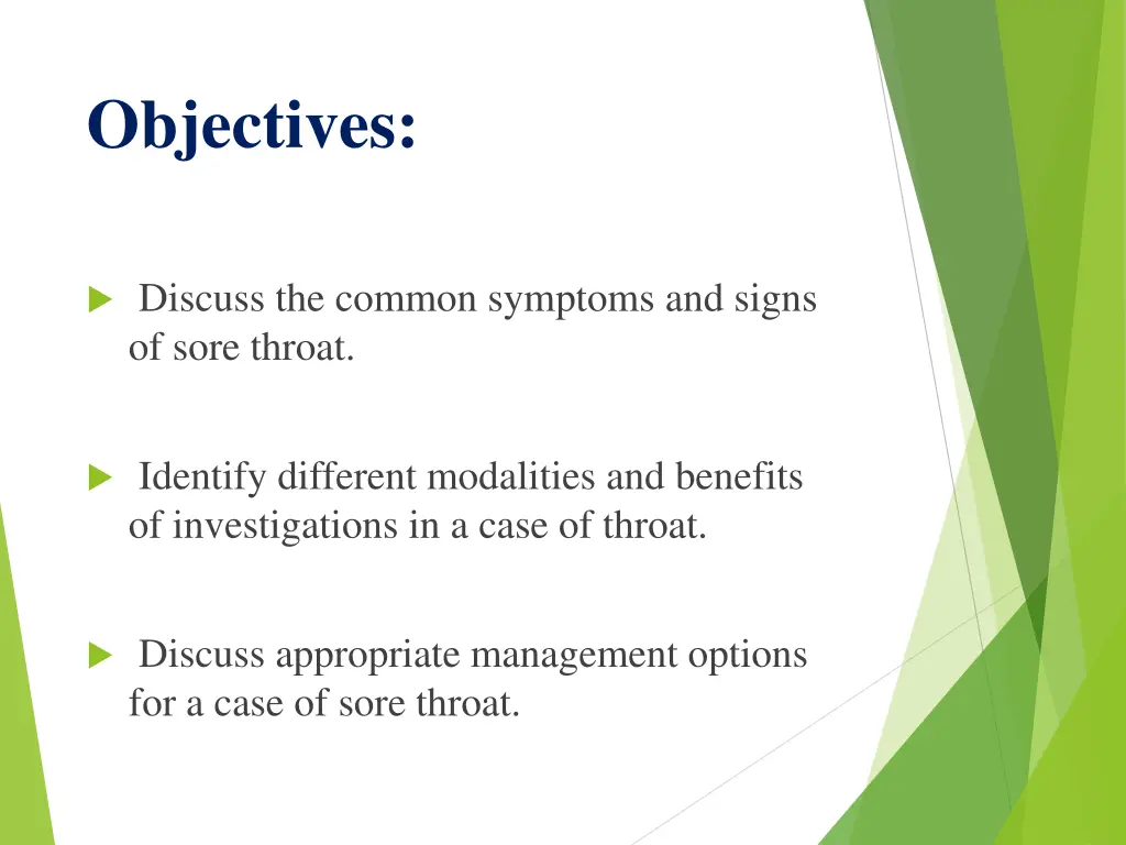 objectives 1