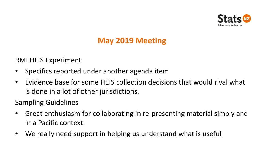 may 2019 meeting