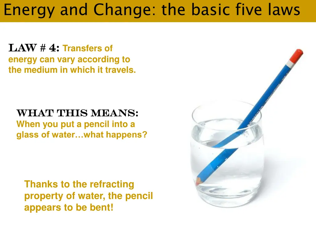 energy and change the basic five laws 3