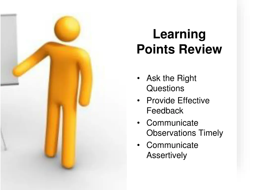 learning points review