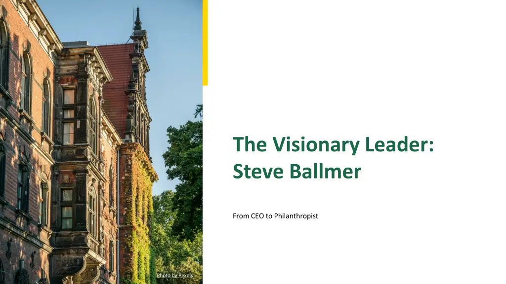 the visionary leader steve ballmer