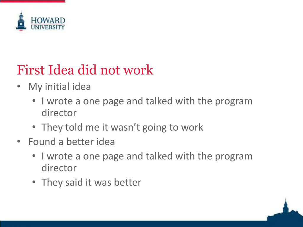 first idea did not work my initial idea i wrote
