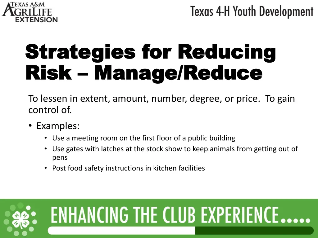 strategies for reducing strategies for reducing