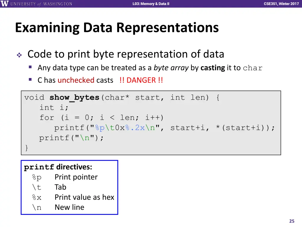 l01 intro combinational logic l03 memory data ii 24
