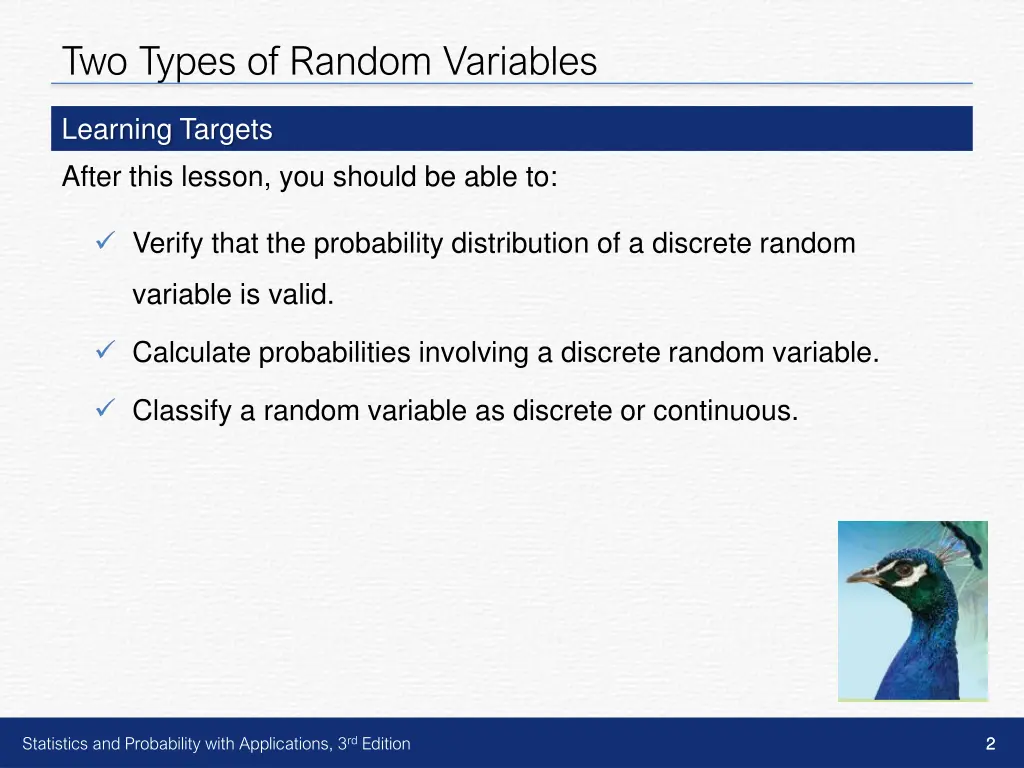 two types of random variables