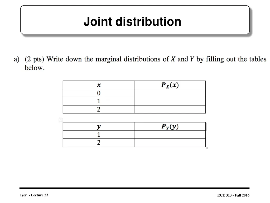 joint distribution 1