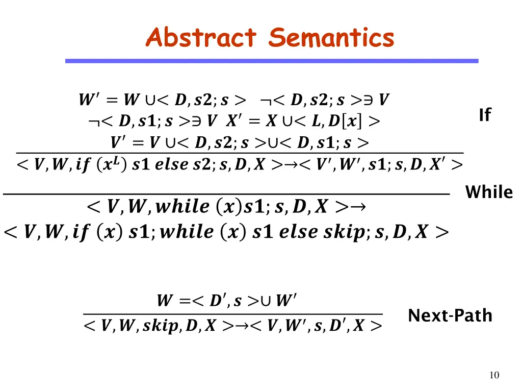abstract semantics 3