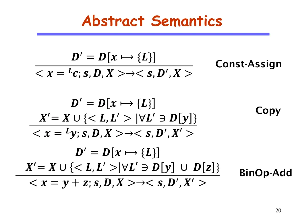 abstract semantics 5