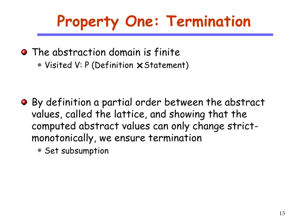 property one termination
