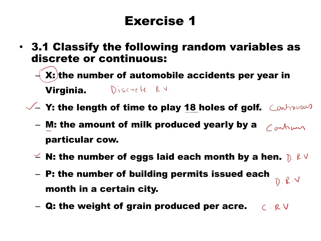 exercise 1