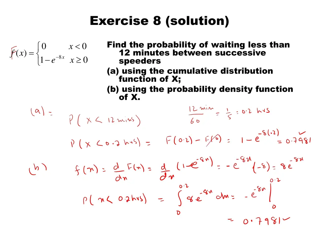 exercise 8 solution