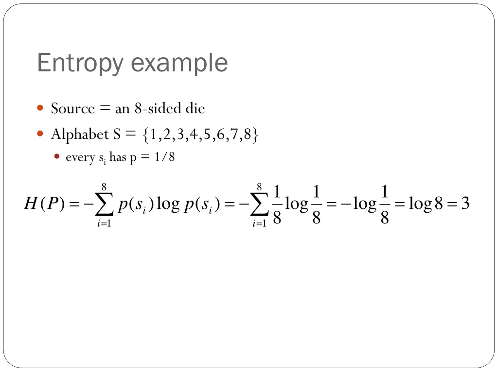 entropy example
