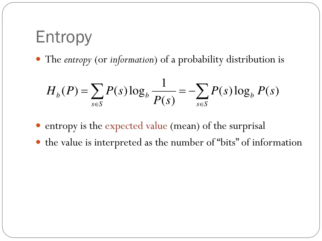 entropy