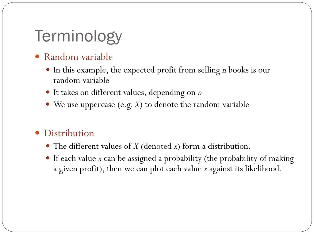 terminology