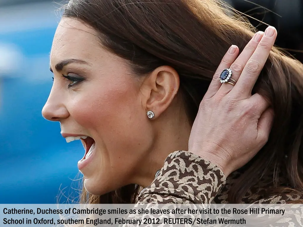 catherine duchess of cambridge smiles
