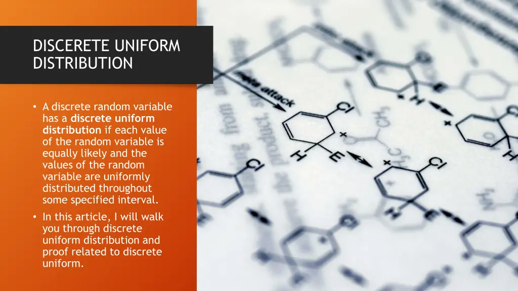 discerete uniform distribution