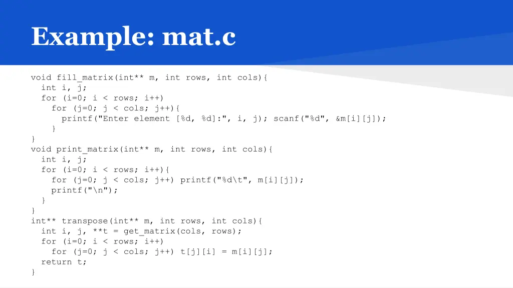 example mat c 1