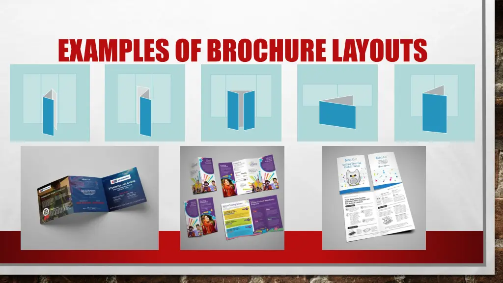 examples of brochure layouts