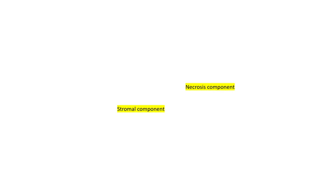 necrosis component