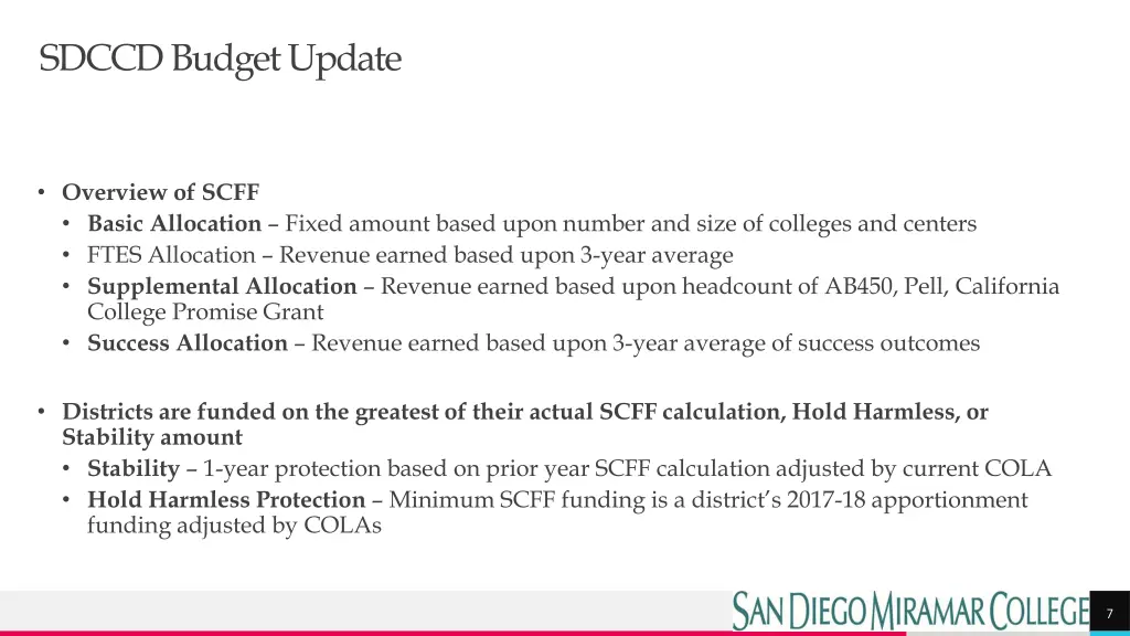 sdccd budget update
