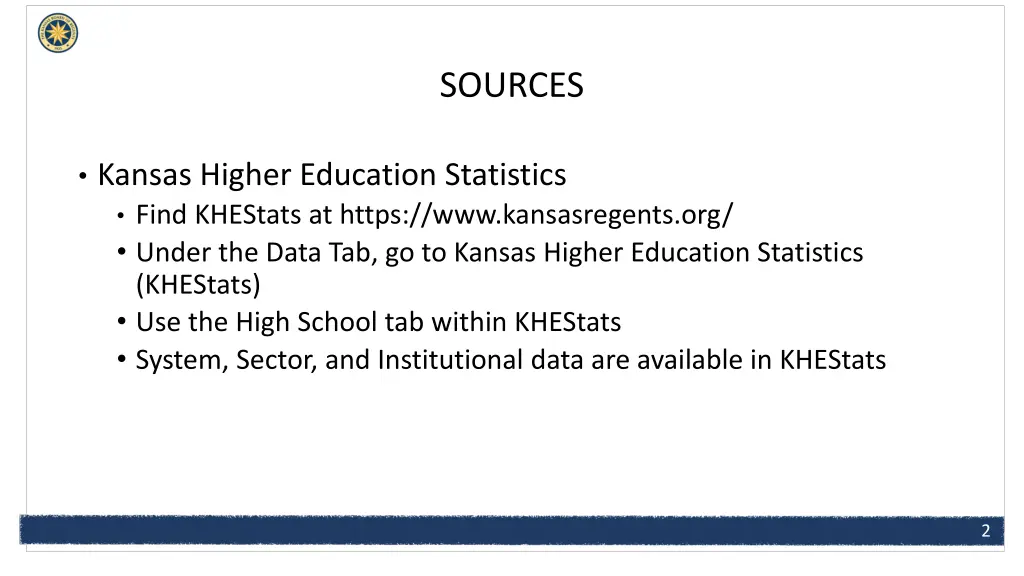 sources