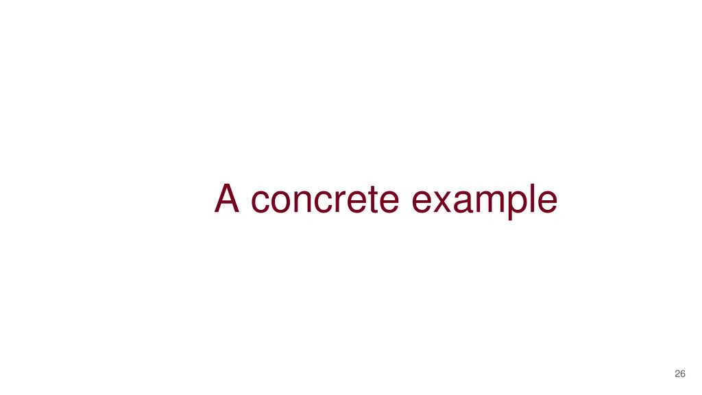a concrete example