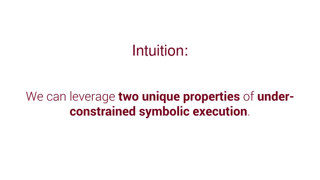 intuition