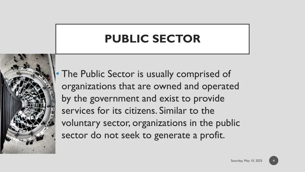 public sector