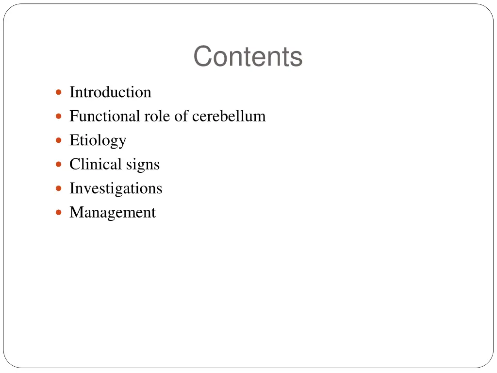 contents