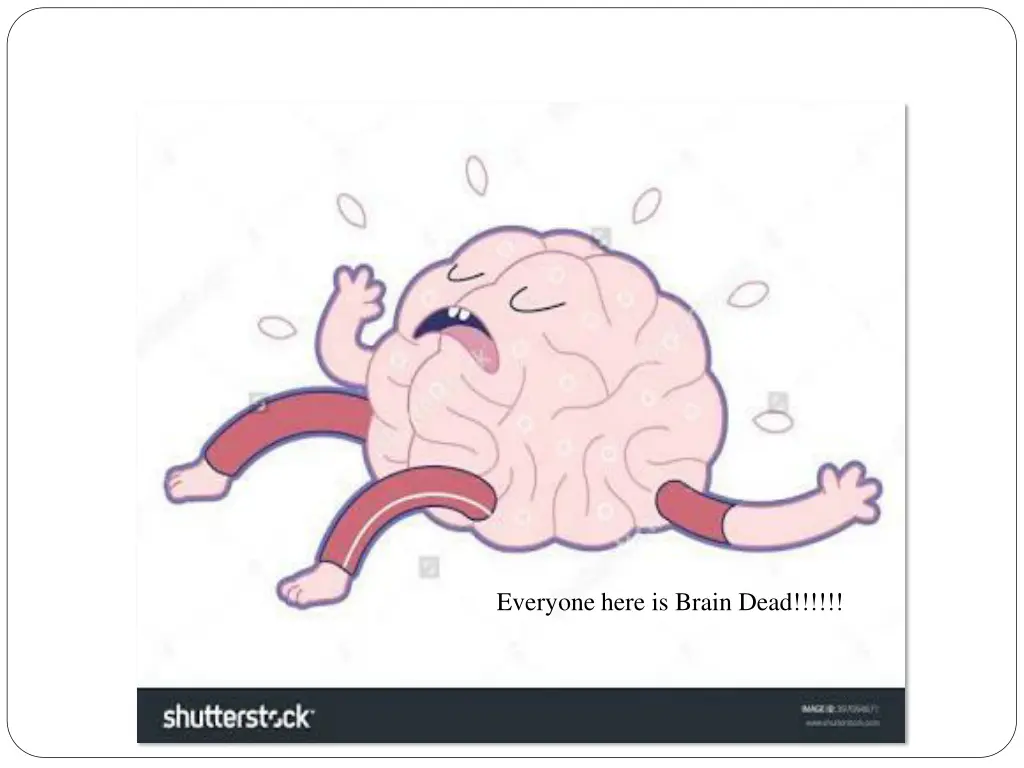 everyone here is brain dead