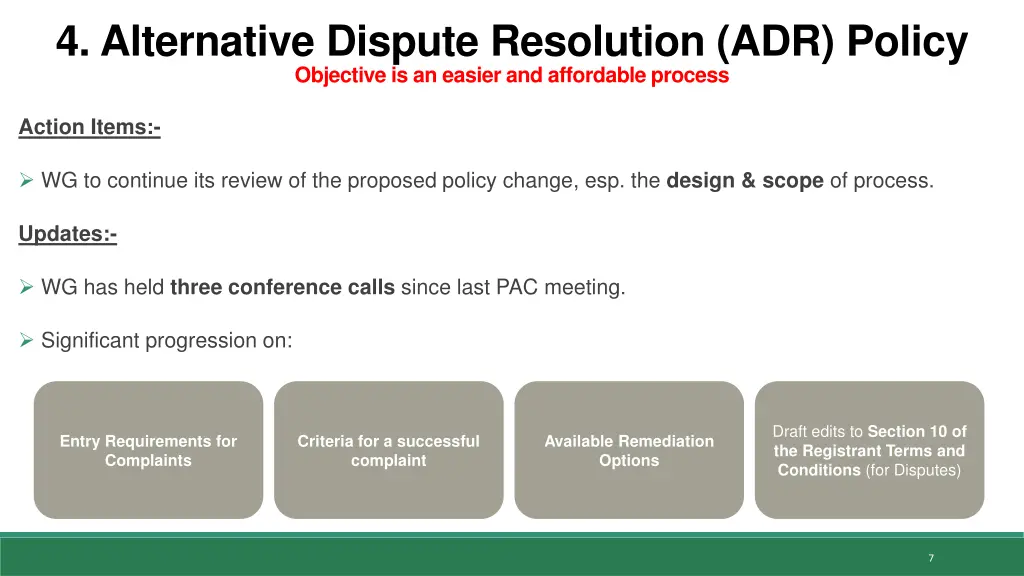 4 alternative dispute resolution adr policy 1