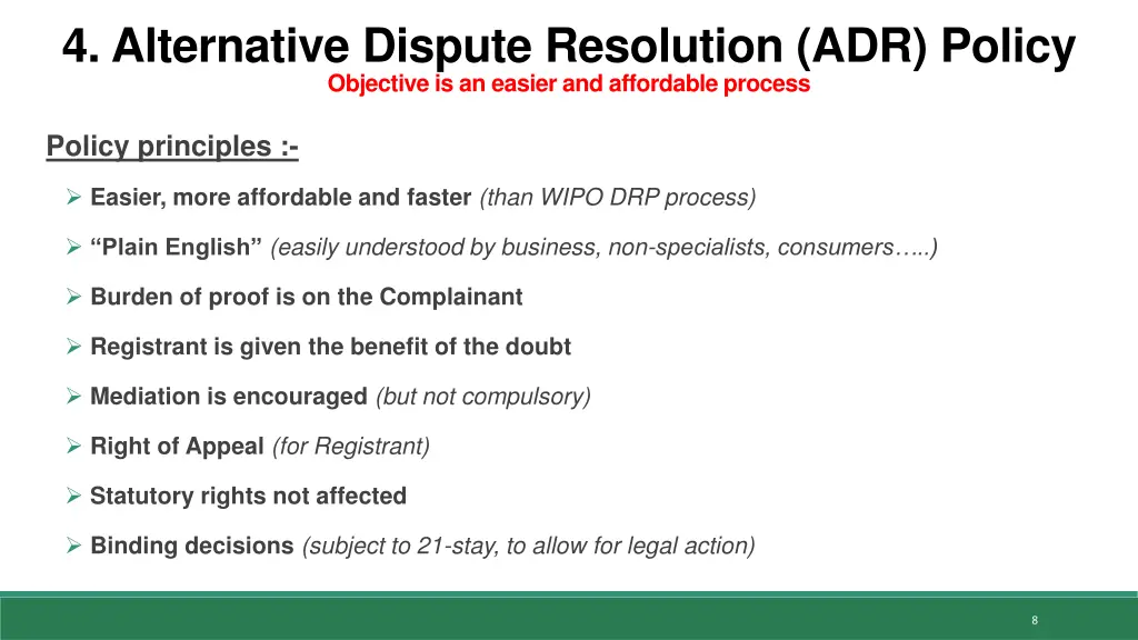 4 alternative dispute resolution adr policy 2