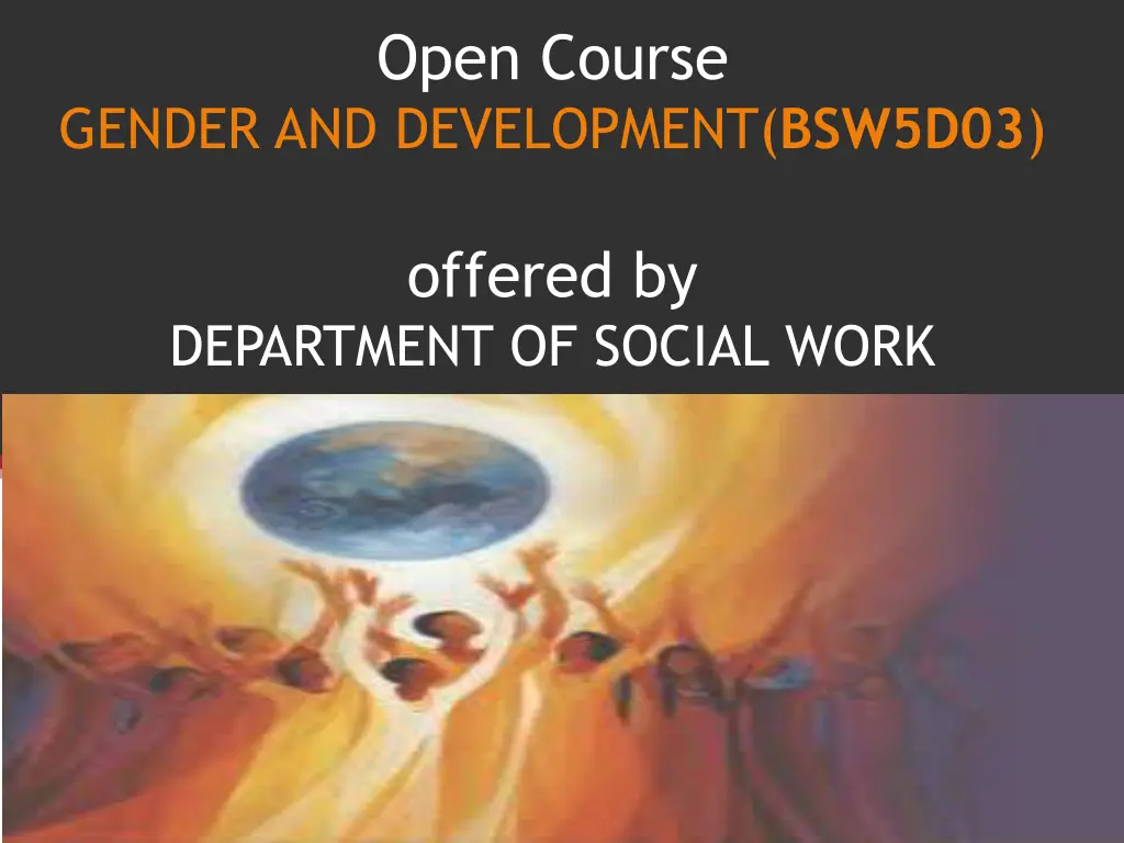 open course