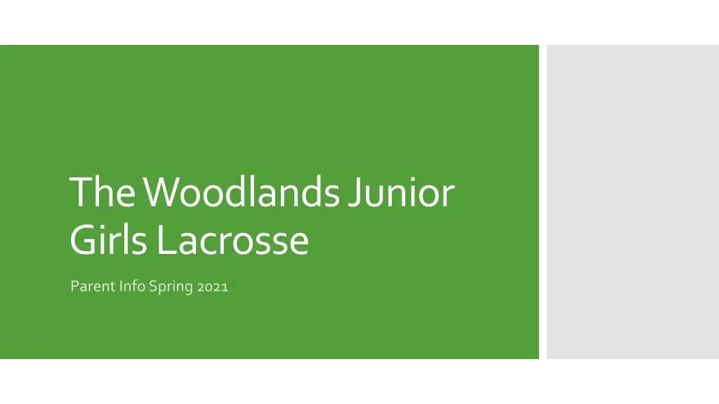the woodlands junior girls lacrosse